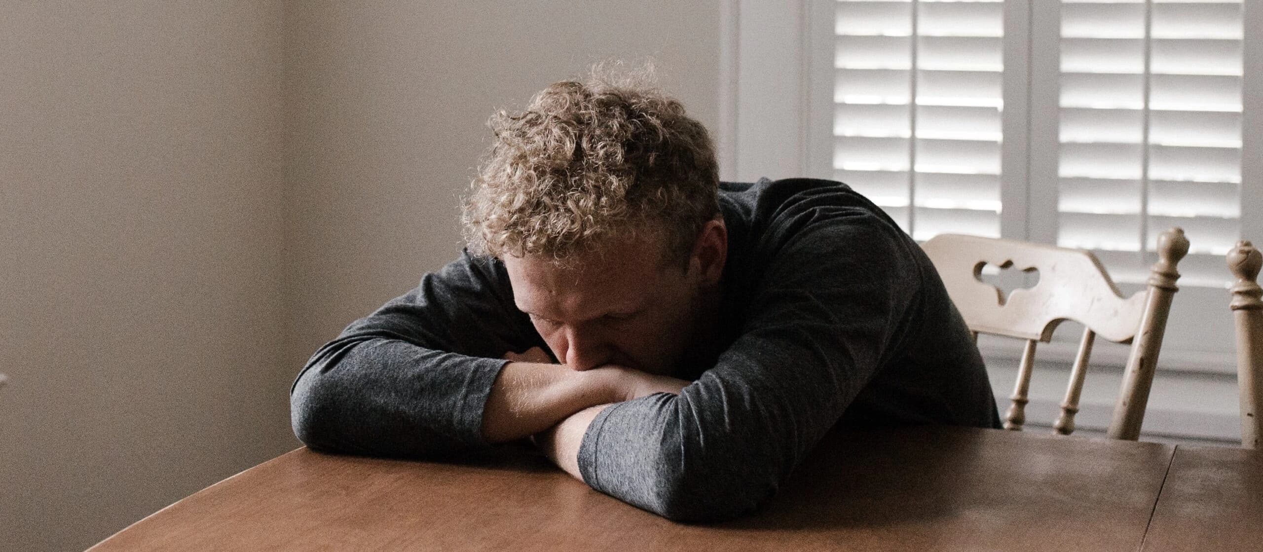 image of man representing the question what does crippling depression feel like